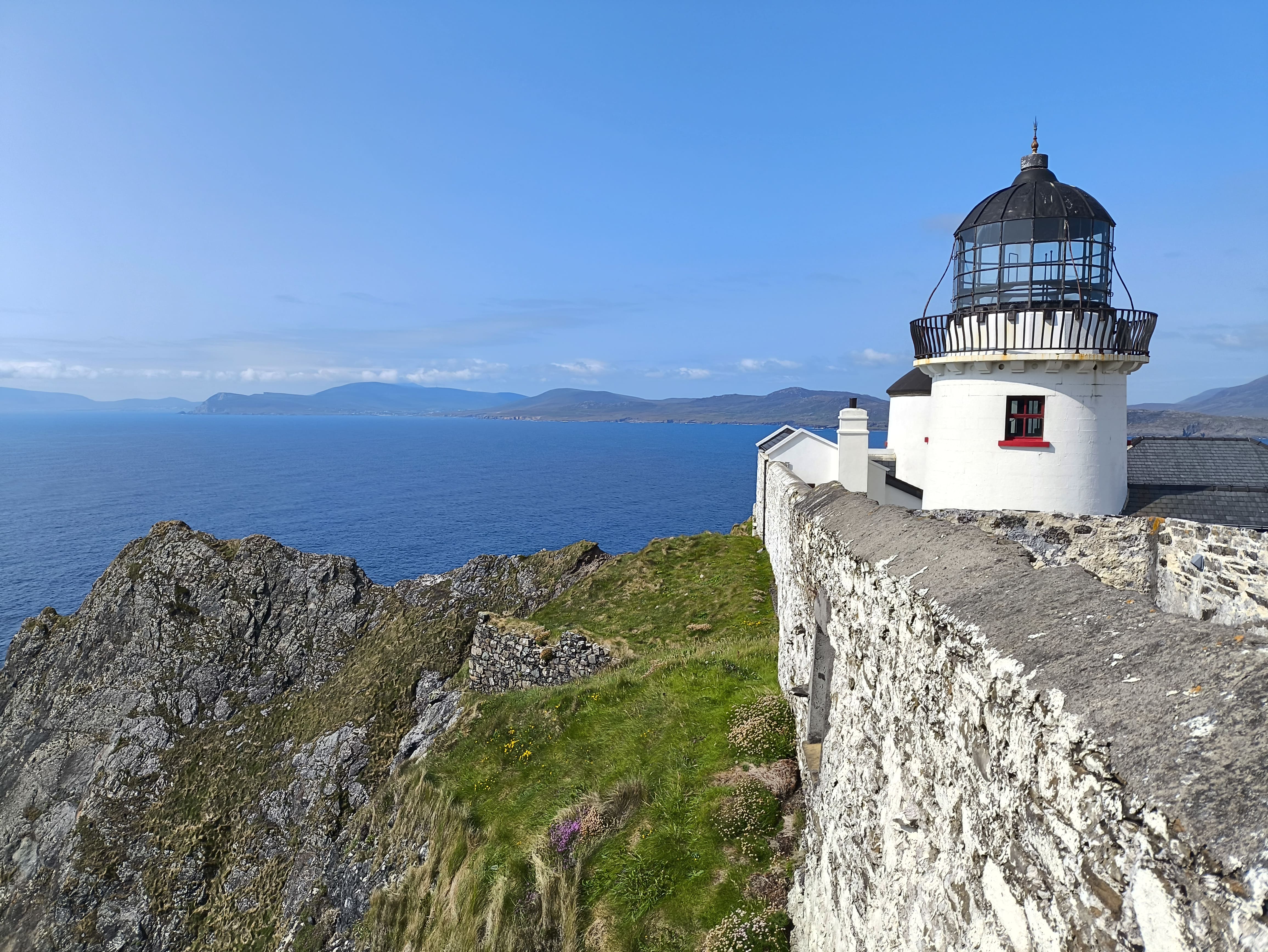 Dormire in un faro: Clare Island lighthouse.